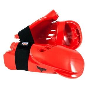 New ProForce Thunder Double Layered Punch Sparring Gloves Child Medium RED